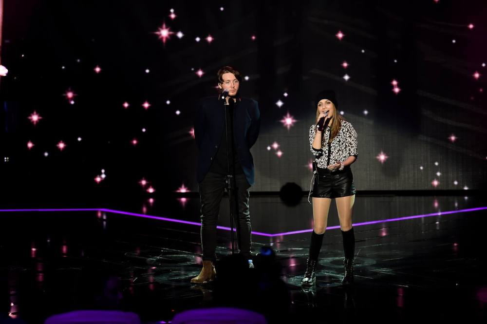 Британската звезда Джеймс Артър направи всичко възможно Михаела да изпъкне като изпълнител, но това не й стигна за нещо повече от третото място.